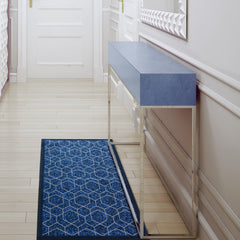 By Cocoon Washable Blue Rug