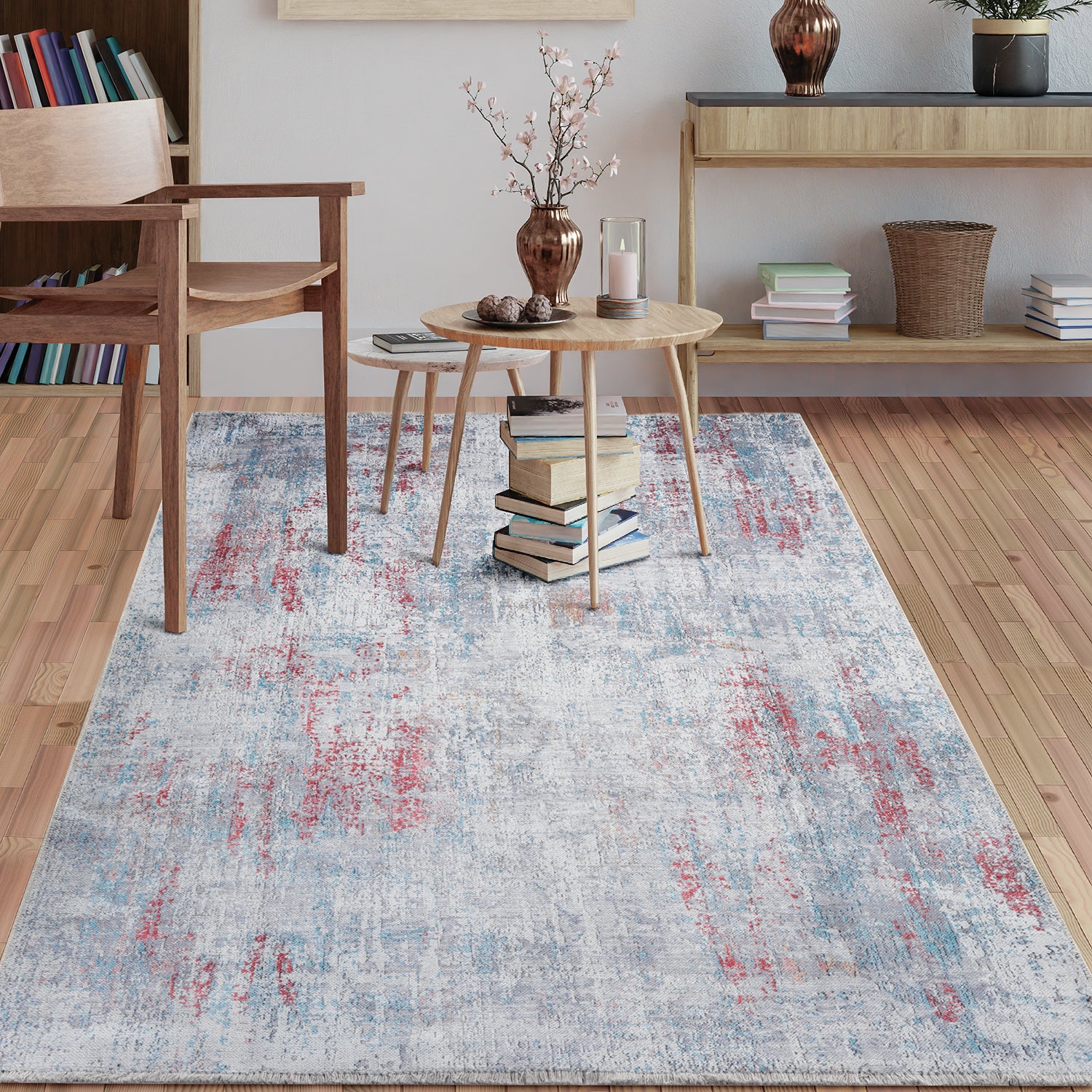 By Cocoon Grey Multicolor Area Rug