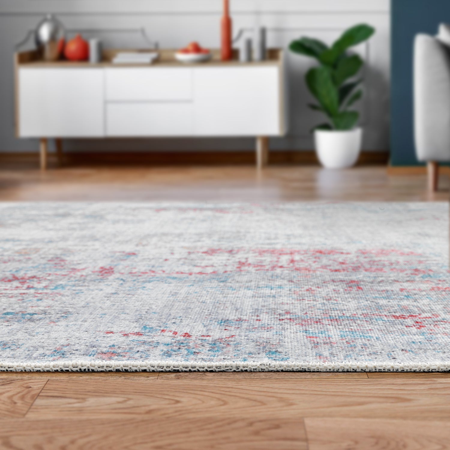 By Cocoon Grey Multicolor Area Rug