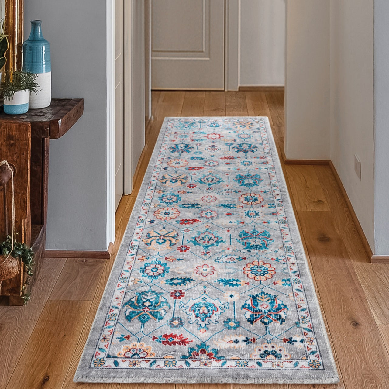 By Cocoon Grey / Multicolor Rug