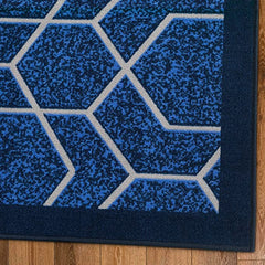 By Cocoon Washable Blue Rug